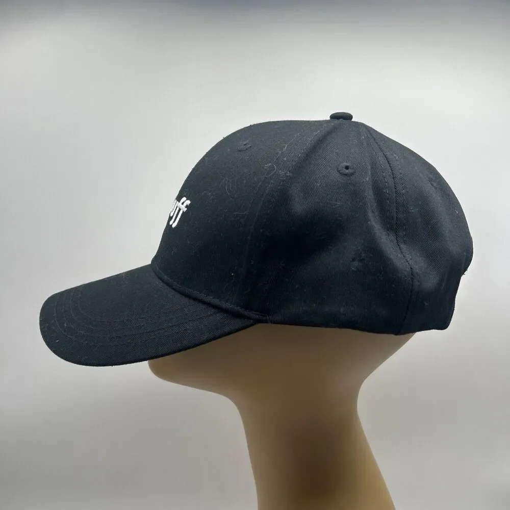 Go Puff Hat Cap Black Unisex Embroidered‎ Adjustable Trap Baseball